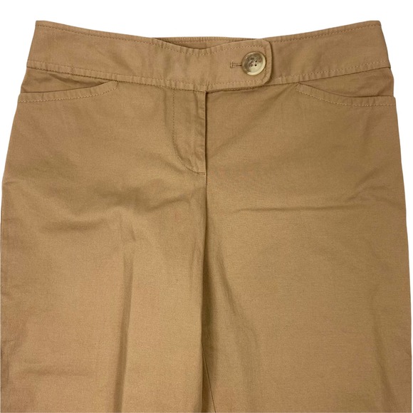 Ann Taylor Signature Fit Cropped Stretch Pants Size 4P - Picture 4 of 10